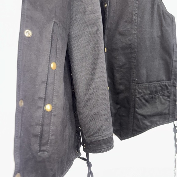 Milwaukee Performance Black Denim Motorcycle Vest Gun Pocket NWT L - Picture 10 of 10